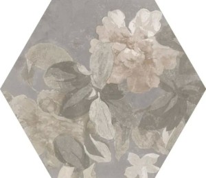 Marazzi Cementum Nickel Decoro Spring 18,2x21 M9X5 płytki heksagonalne dekoracyjne