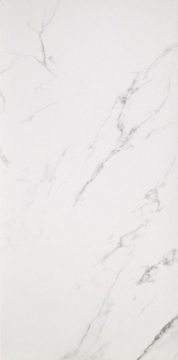Płytki imitujące marmur XXL Casalgrande Padana Marmoker Statuario Grigio lucido 118x236 6,5mm-59320