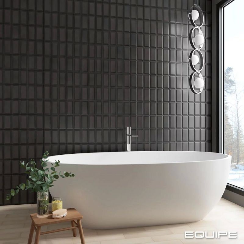 Equipe Memphis Graphite 7,5x15 płytki cegiełki ścienne 128233