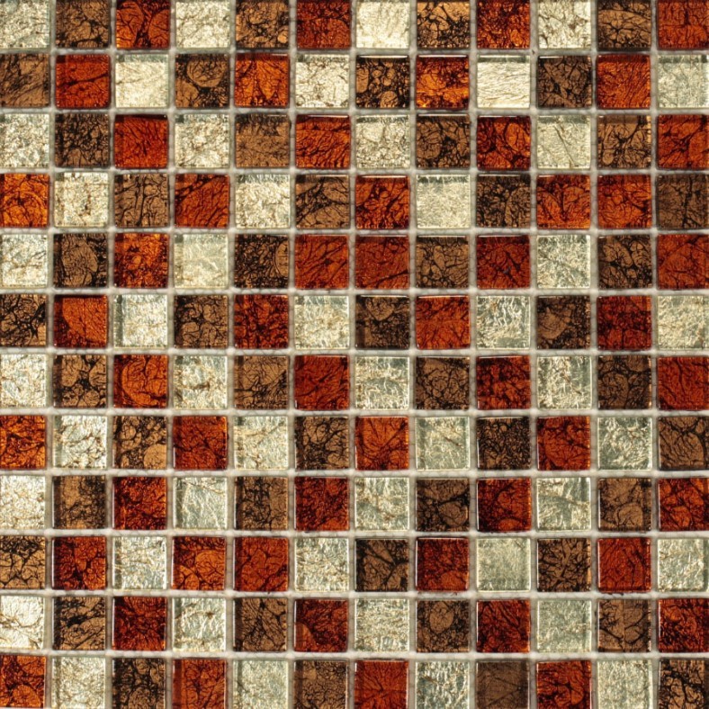 Mozaika szklana Dell Arte Brillant Mix Cynamon 30x30x8 30982