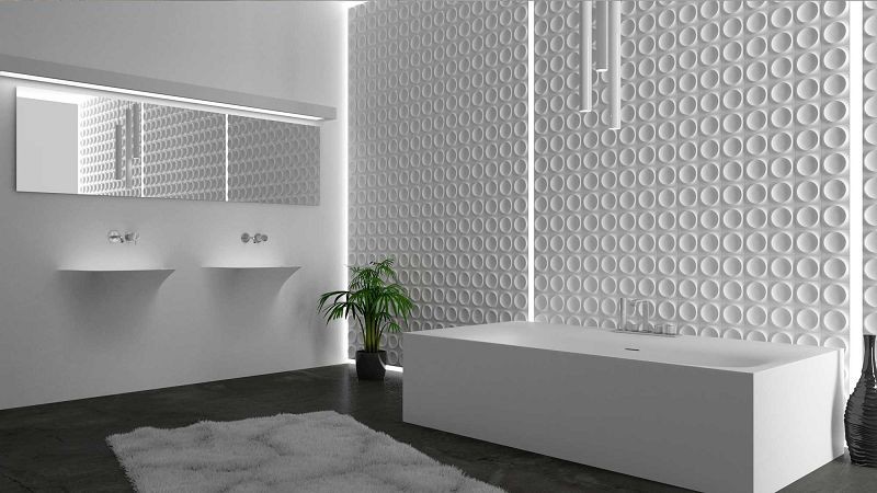 WOW Moon Ice White Matt 12,5x12,5 płytka ścienna 158020