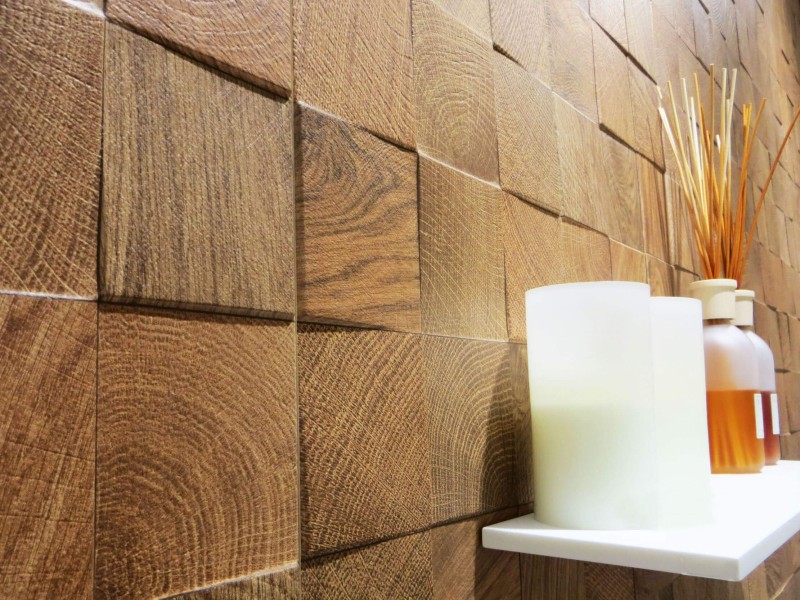 Płytki drewniana mozaika Porcelanosa Taco Oxford Natural 33.3x100 14684