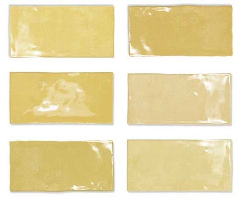WOW Fez Mustard Gloss 6,2x12,5 płytka ścienna 157965