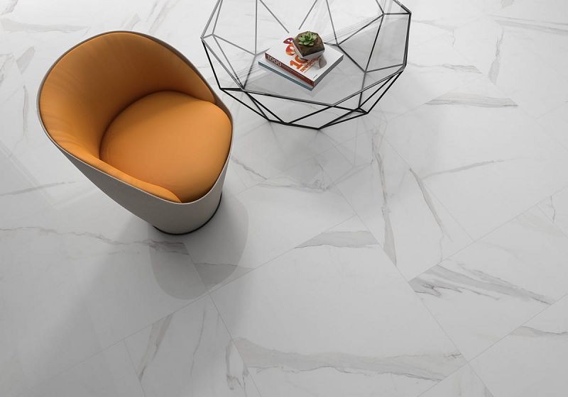Geotiles Statuary Blanco High Glass 60x60 płytka gresowa 132925