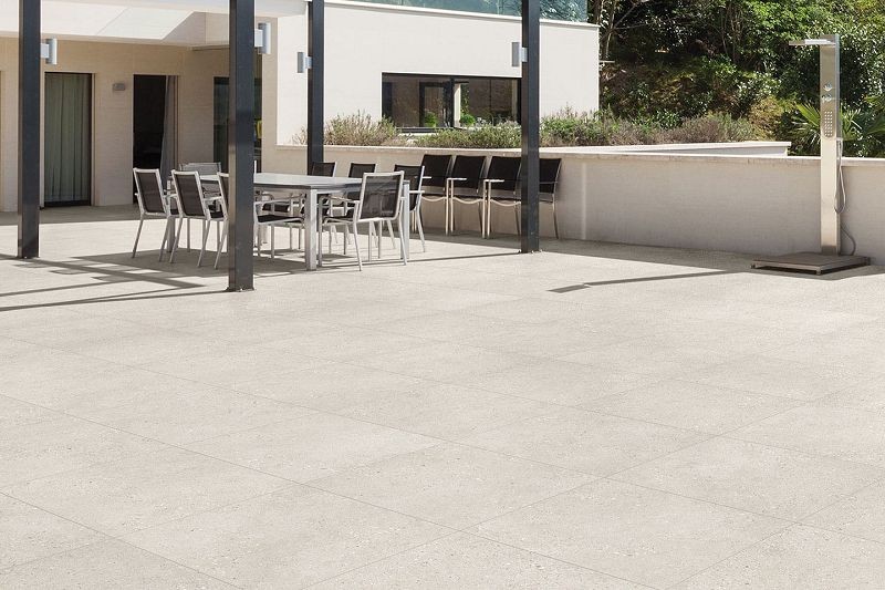 Sintesi Frammenti Beige Rett. 30x60 płytka podłogowa imitująca lastryko 152026