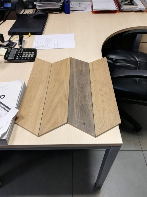 Gres drewno szary francuska jodełka Marazzi treverksoul grey M0MN 11x54 66296