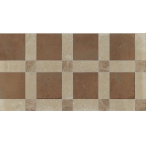 Aparici Cotto Stamp Natural 50x100 płytka gresowa patchwork