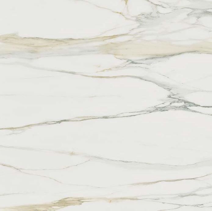 Płytki podłogowe biały marmur delikatna brąz żyła Florim Rex Classici di Rex Calacatta gold Matt 80x80 97094