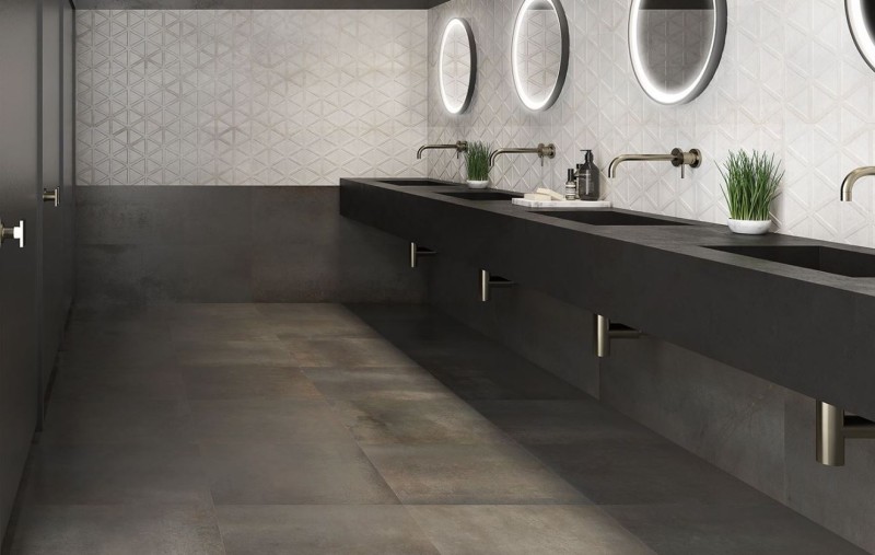 Gres beton grafit Saloni Industrial Grafit 60x60 30965