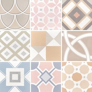 Equipe Caprice Deco Patchwork Pastel 20x20 płytka gresowa