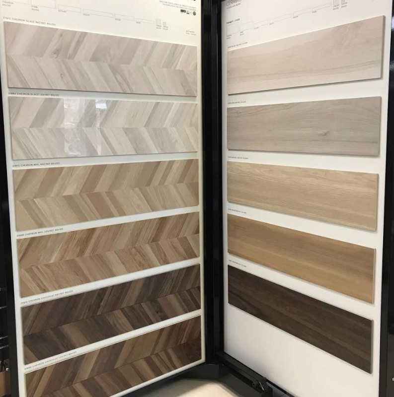 Płytki beżowe francuska jodełka Piemme Fleur De Bois Chevron Miel Naturale 60x120 79217