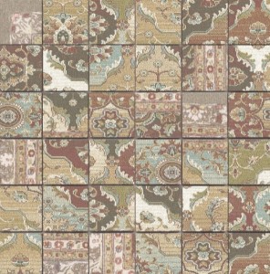 Płytki patchworkowe wzorzyste Aparicl Kilim Single Nat. Mos. 29,75X29,75