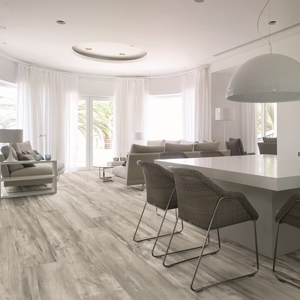 Gres drewno jasny szary beż rustykalny sęki Emil Ceramiche Millelegni Grey Ash 15x120 dms 32813