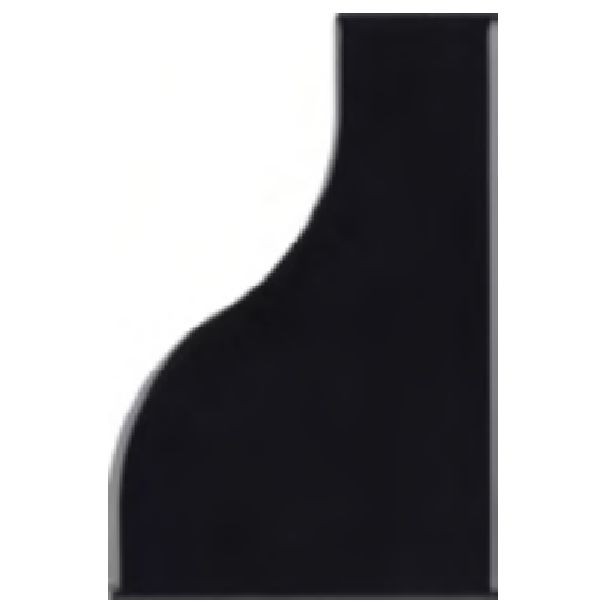 Equipe Curve Black 8,3x12 płytki ścienne dekoracyjne 127466