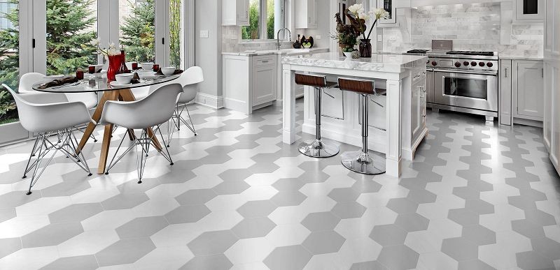 Keros Element Blanco 23x27 płytki heksagonalne 158515