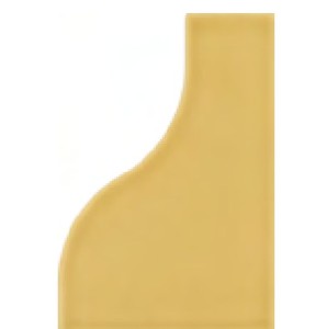 Equipe Curve Yellow Matt 8,3x12 płytki ścienne dekoracyjne