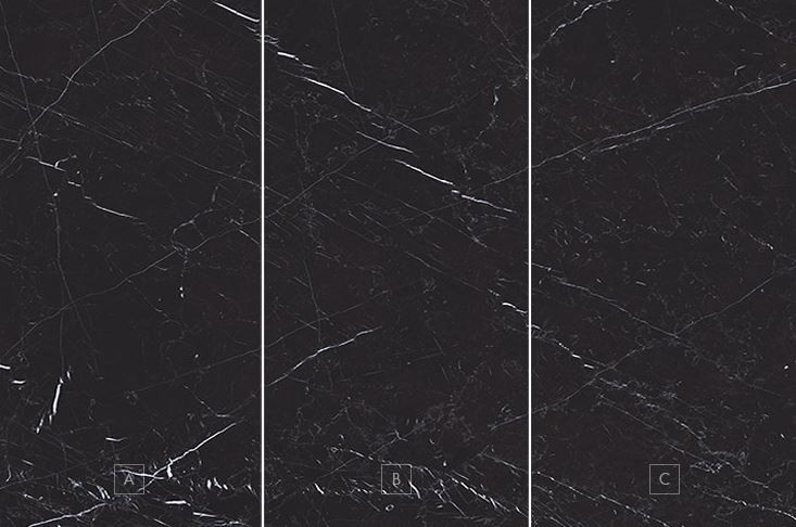 Płytki czarny marmur Florim Rex Classici di Rex Marquinia Chain Gloss A+B+C 360x240 96714