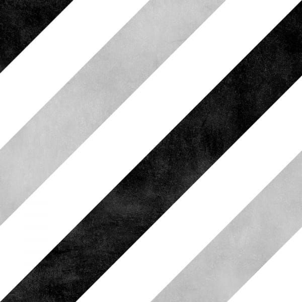Estudio Frame15 Decor Stripes B&W 15x15 płytka patchworkowa 164874