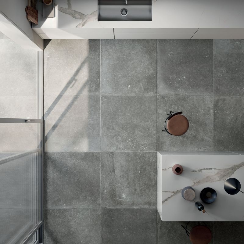 Płytka podlogowa kamienna szara Flaviker Nordik Stone Grey mat 60x120 85679
