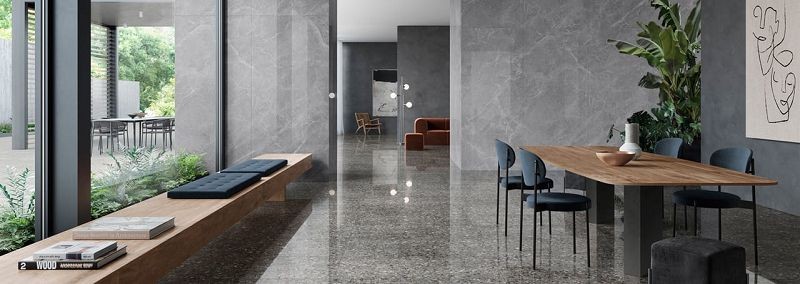 Saime Frammenta Grigio Naturale 60x60 płytka lastriko gresowa 150512