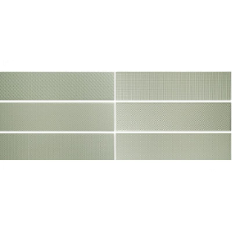 WOW Texiture Pattern Mix Sage 6,2x25 płytki ścienne 156322