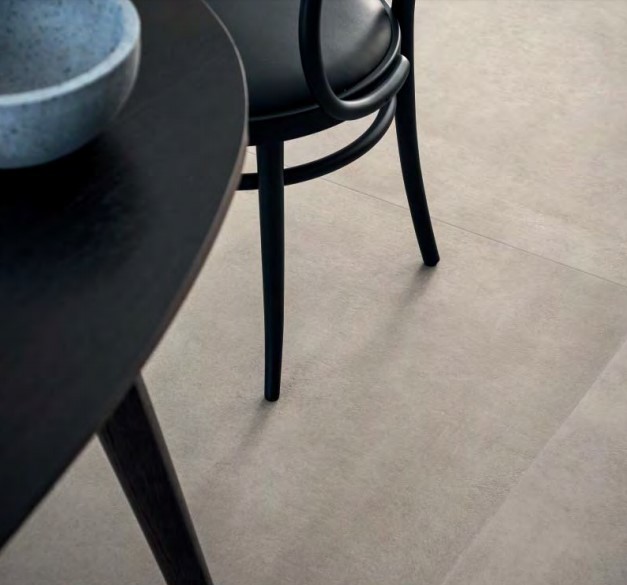Płytki gres podłogowe beton szary beż wiełki format Marazzi Powder Smoke MMWX 75X150 18279