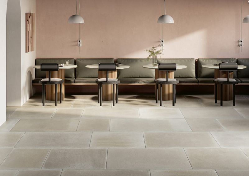 Coem English Stone Greige Naturale Rettificato 60,4x60,4 EN602R płytki gresowe kamienne 161038