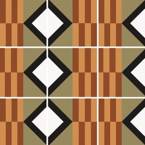 Equipe Bauhome Mark Warm 20x20 płytki patchwork gresowe