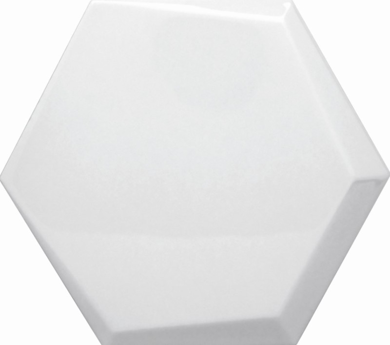 Płytki hexagonalne Dekus Cuna Negro Brillo 17x15 25394