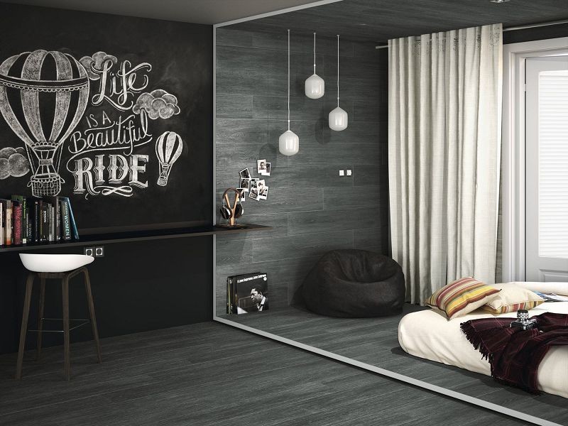 Baldocer Drake Anthracite 20x114 płytki drewnopodobne gresowe 107069