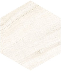 Vives Hexagono Gama Blanco 23x26,6 płytki heksagonalne drewnopodobne