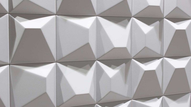 WOW Nilo Ice White Matt 12,5x12,5 płytka ścienna 158040