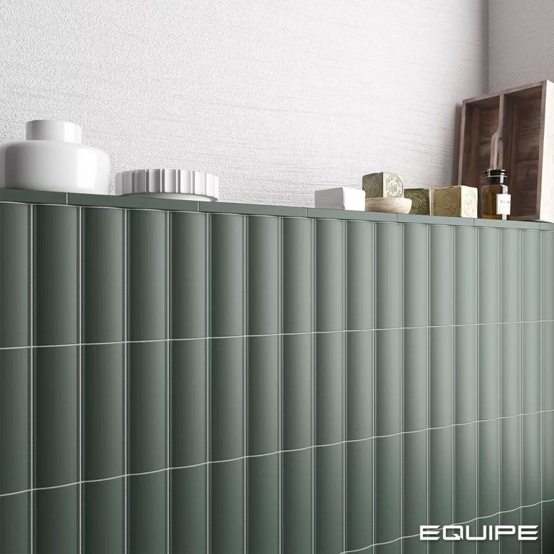 Equipe Vibe Out Newport Green Matt 6,5x20 płytki ścienne cegiełki 128701