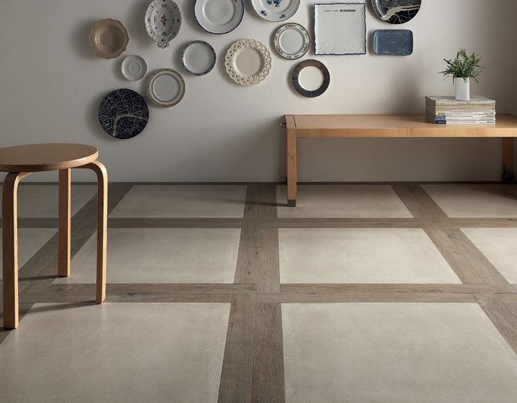 Gres podłogowy beton perla beż Fioranese Blend Concr. Avorio 0BE201R 20x20 73961