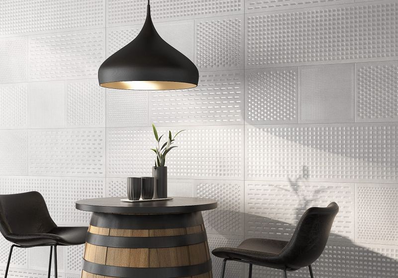 Argenta Gravity Lancer Nickel 30x90 płytka ścienna imitująca beton dekoracyjna 114158