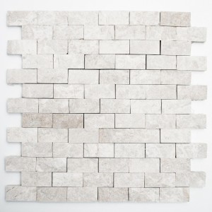 Mozaika prostokątna kwarcyt -marmur biały ceramiczna Metropol MM 0120 30,5 x 29,0