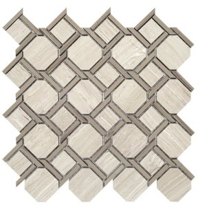 Dunin Manorial Woodstone Grey Nodum 28x28 mozaika kamienna