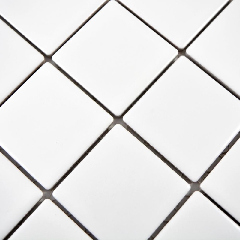 Mozaika biała kwadrat duży mat Metropol MM 0009 30 x 30 102300