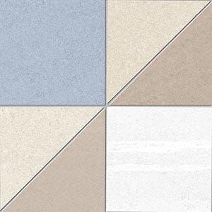 Vives Seine Debilly-R Cielo 15x15 płytki patchworkowe gresowe