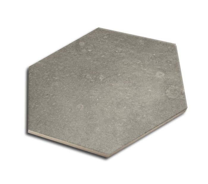Vives Hexágono Rift Grafito 23x26,6 płytka gresowa heksagonalna 153436