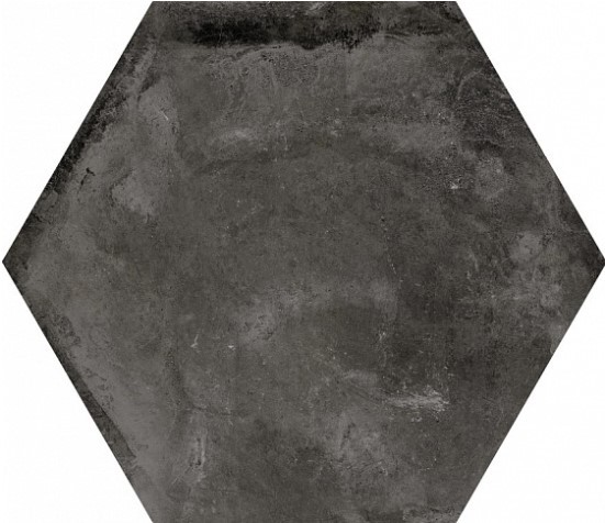 Płytki heksagonalne przetarty grafit Equipe Urban Hexagon Dark 29,2x25,4 22775