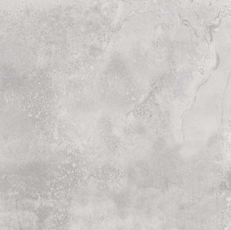 Płytki szare przetarte metalizowane industrialne Sant Agostino Oxidart Silver 90x90 79337