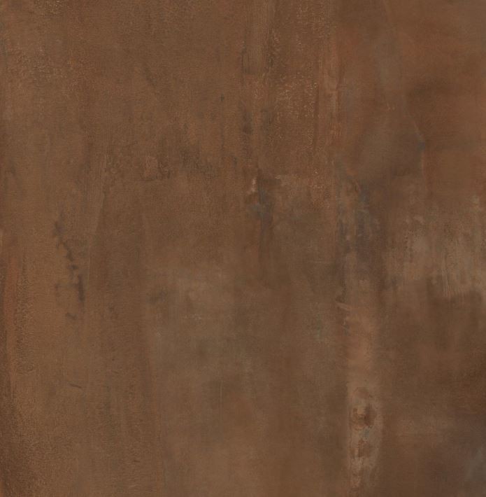 Gres podłogowy brąz rdza metal ABK Interno 9 Rust 80x80 87795