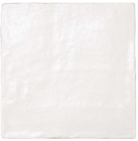 Płytki ścienne białe satyn nierówna powierzchnia Equipe Mallorca White 10x10 22368