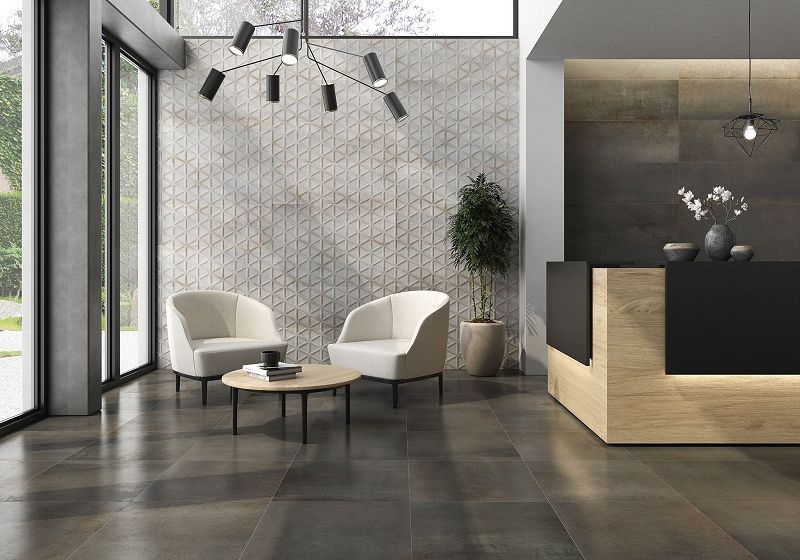 Saloni Industrial Grafito 60x60 GQB770 płytka ścienna 151087