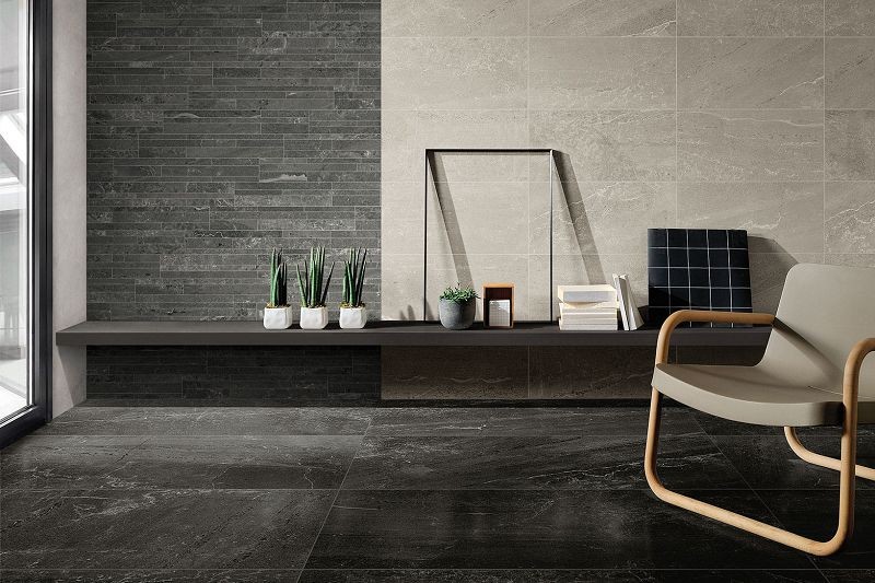Coem Blendstone Graphite Lucidato Rettificato 30x60 BL367LR płytki gresowe kamienne 160918
