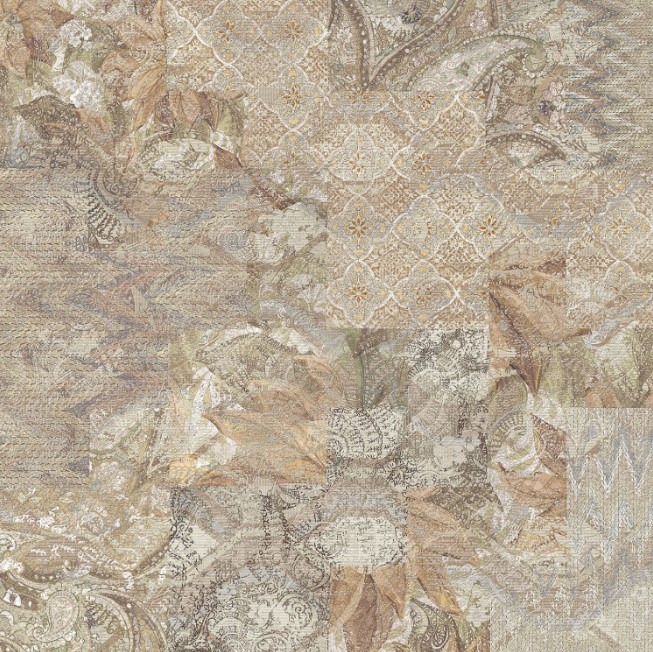 Gres decoracyjne z wzorami beżowy Absolut Keramika Mikonos 60x60 crt 68850