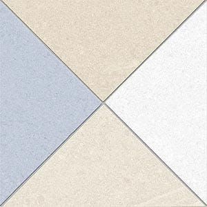 Vives Seine Seguin-R Cielo 15x15 płytki patchworkowe gresowe