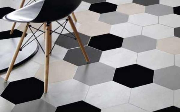 ITT Hexa White 23x27 płytka heksagonalna 158507