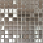 Mozaika aluminiowa srebrna średni kwadrat Metropol MM 0328 29,8 x 29,8 79481